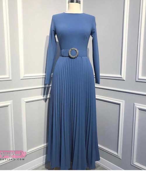 لباس مجلسی شیک - جدیدترین مدل لباس مجلسی بلند 98 برای خانم های شیک پوش