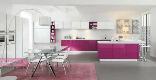 عکس از کابینت های آشپزخانه با طرح های اروپایی