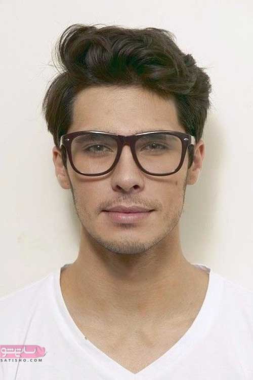مدل عینک طبی مردانه با قاب فریم بزرگ