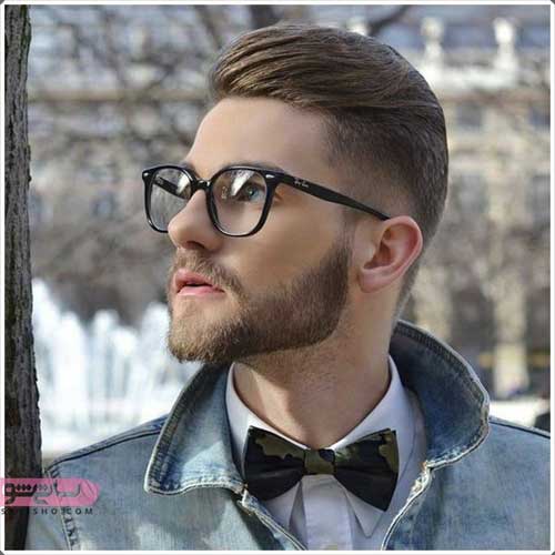 مدل عینک مردانه برای صورت های لاغر