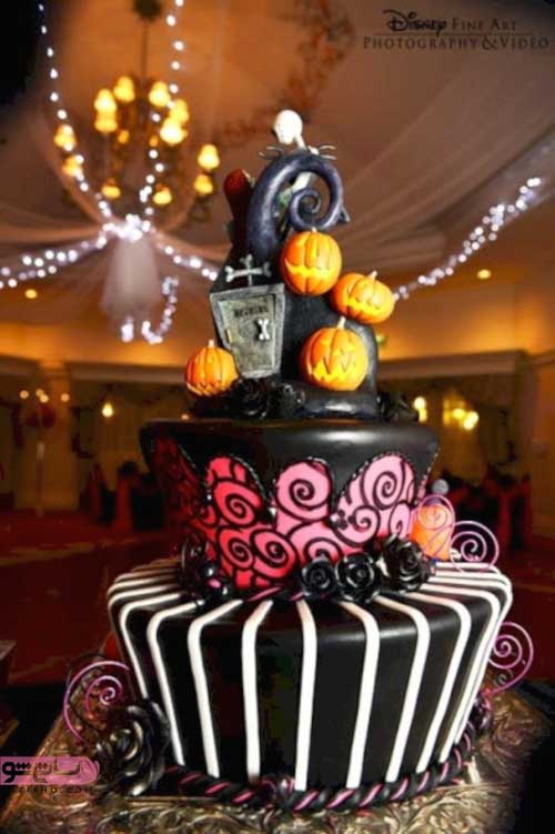 عکس های جدید تزیین کیک عروس با شکلات