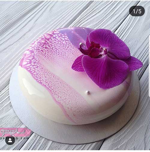 تزیین کیک خیلی ساده و مجلسی