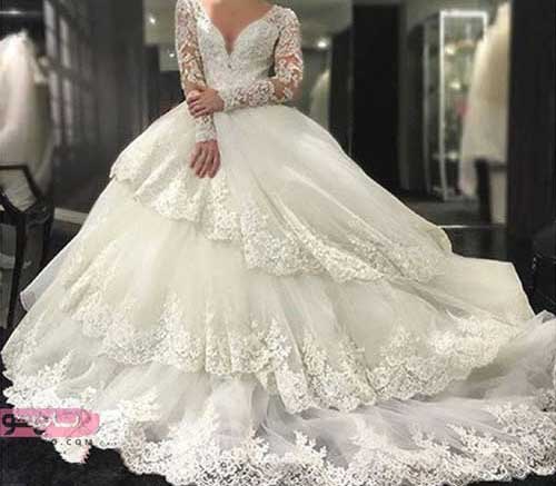 عکس لباس عروس ایرانی پوشیده