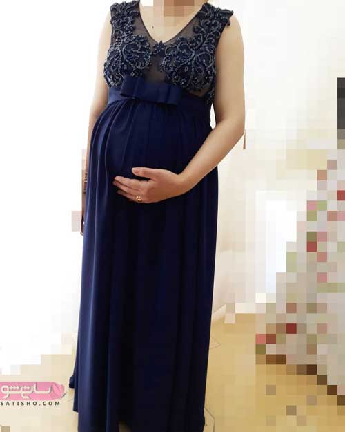 لباس بارداری مجلسی گیپور