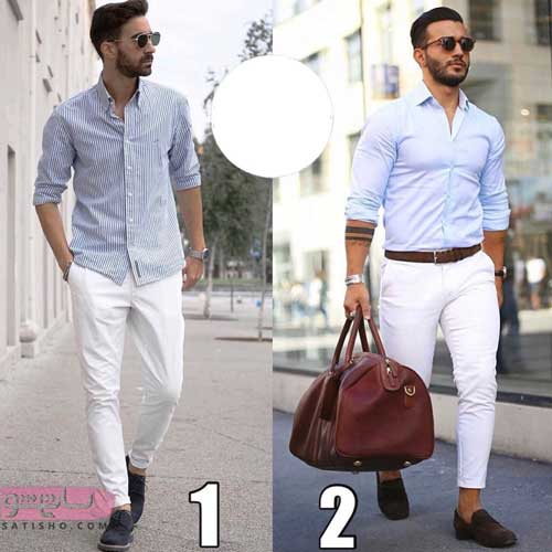 پرطرفدارترین ست لباس مردانه با پیراهن راه راه
