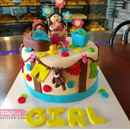 عکس تزیین کیک تولد پسرانه