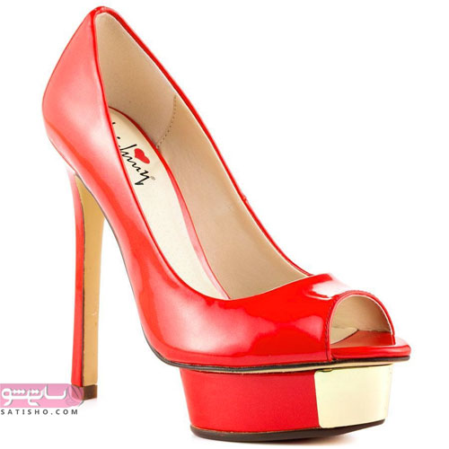 ۵۱ مدل کفش مجلسی قرمز دخترانه و زنانه