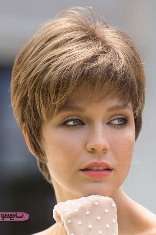 مدل مو  کوتاه زنانه رنگ شده 2022