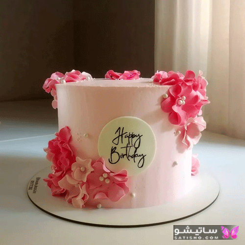مدل کیک تولد بزرگسال ساده