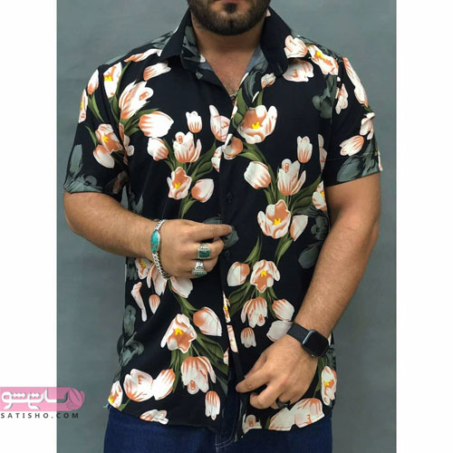 مدل پیراهن مردانه طرح هاوایی | پیراهن مردانه طرح هاوایی