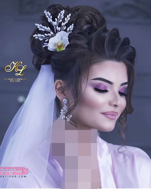 آرایش چهره و موی عروس ایرانی 