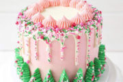 کیک تولد ساده و زیبا