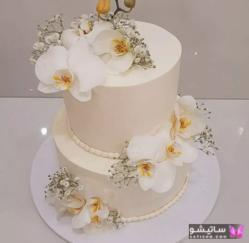 طرح جدید کیک عروسی زیبا و فانتزی