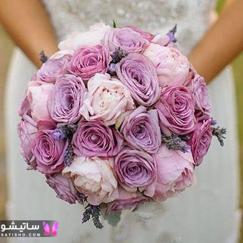 عکس دسته گل طبیعی عروسی