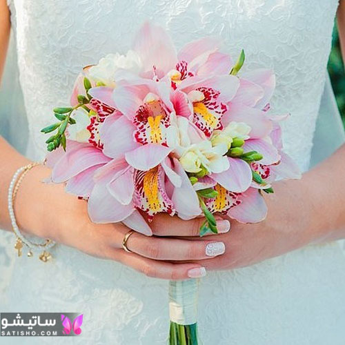 دسته گل عروس ایرانی لاکچری 1401