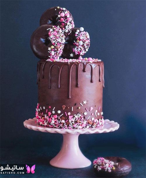 عکس کیک تولد دخترانه باکلاس