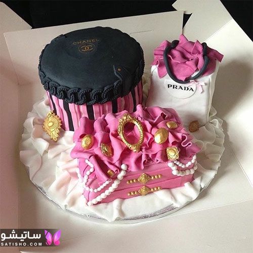 نمونه کیک تولد دخترانه لاکجری 2020