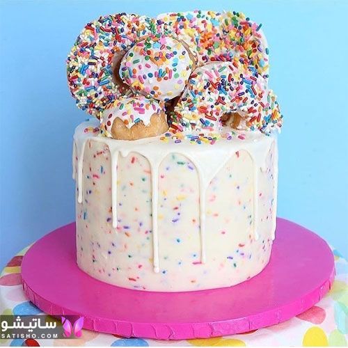 نمونه کیک تولد خوشمزه فانتزی