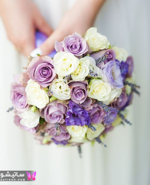نمونه دسته گل زیبا و خوشگل عروس