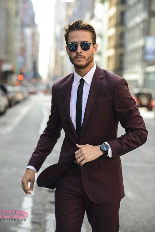 کت شلوار رسمی مردانه بسیار خوش رنگ