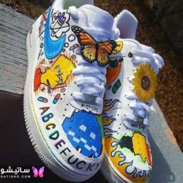 ایده برای نقاشی روی کفش