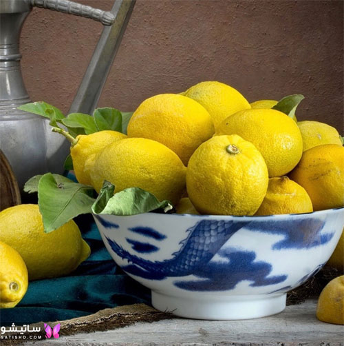 درمان چربی مو در خانه با لیمو