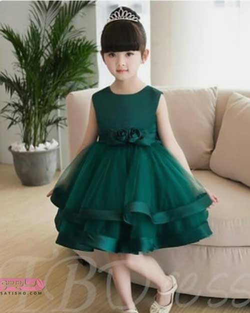 عکس لباس بچگانه دخترانه مجلسی