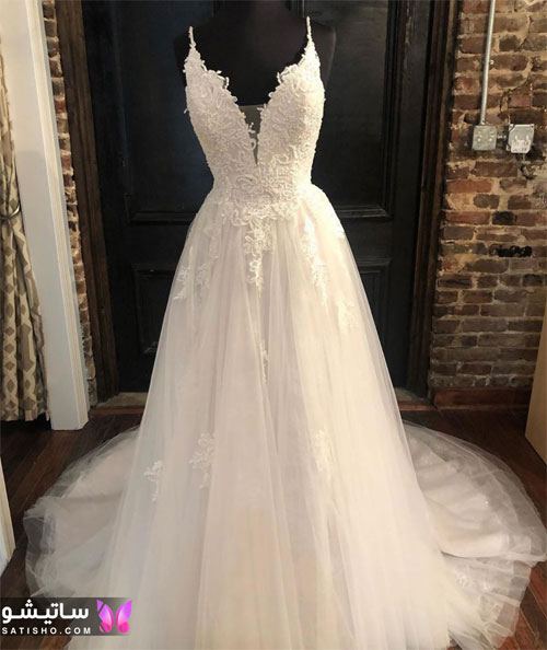 زیباترین مدل لباس عروس دامن پف دار