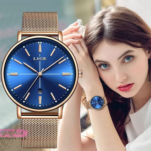 مدل های جدید ساعت دخترانه صفحه آبی