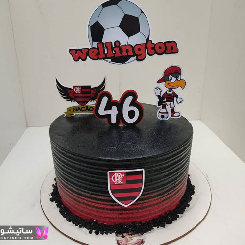 کیک تولد پسرانه فوتبالی
