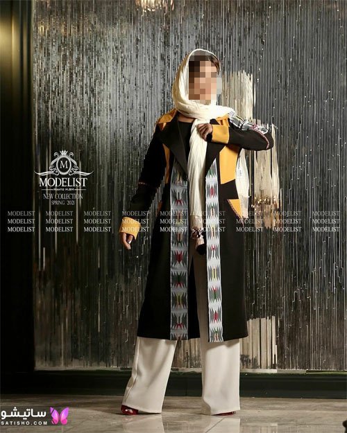 مانتو ایرانی زنانه ترکیبی