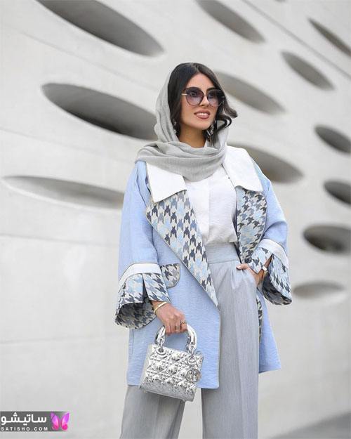 مدل مانتو بلند جدید برای خانم های ایرانی