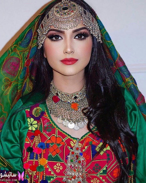 افغانستان مدل آرایش عروس افغانی 