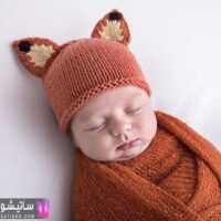 کلاه بافتنی نوزاد – 39 مدل کلاه بافتنی نوزادی با طرح های فانتزی جدید