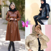 مدل پالتو چرم شیک ترین انتخاب هر خانم برای پاییز و زمستان