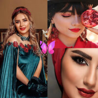 آرایش شب یلدا – 24 مدل آرایش و میکاپ برای شب یلدا 1404