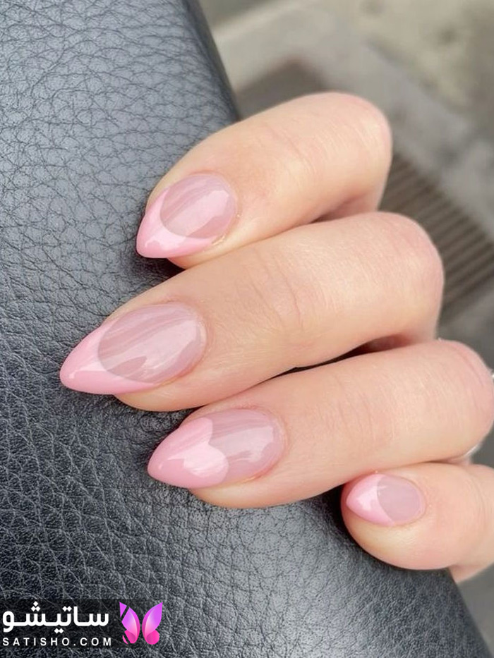 طرح ناخن فرنچ نود طرح ناخن فرنچ نود