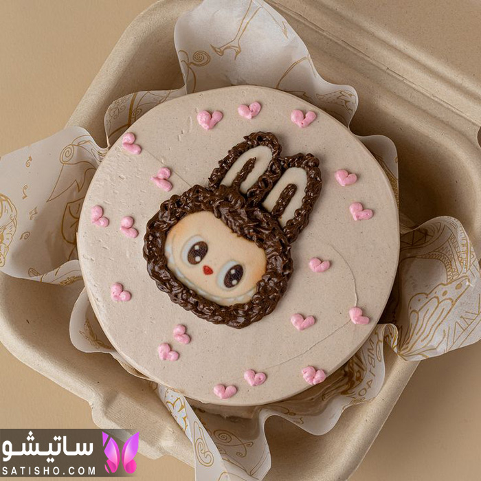 مدل کیک لبوبو فهوه ای مدل کیک لبوبو فهوه ای