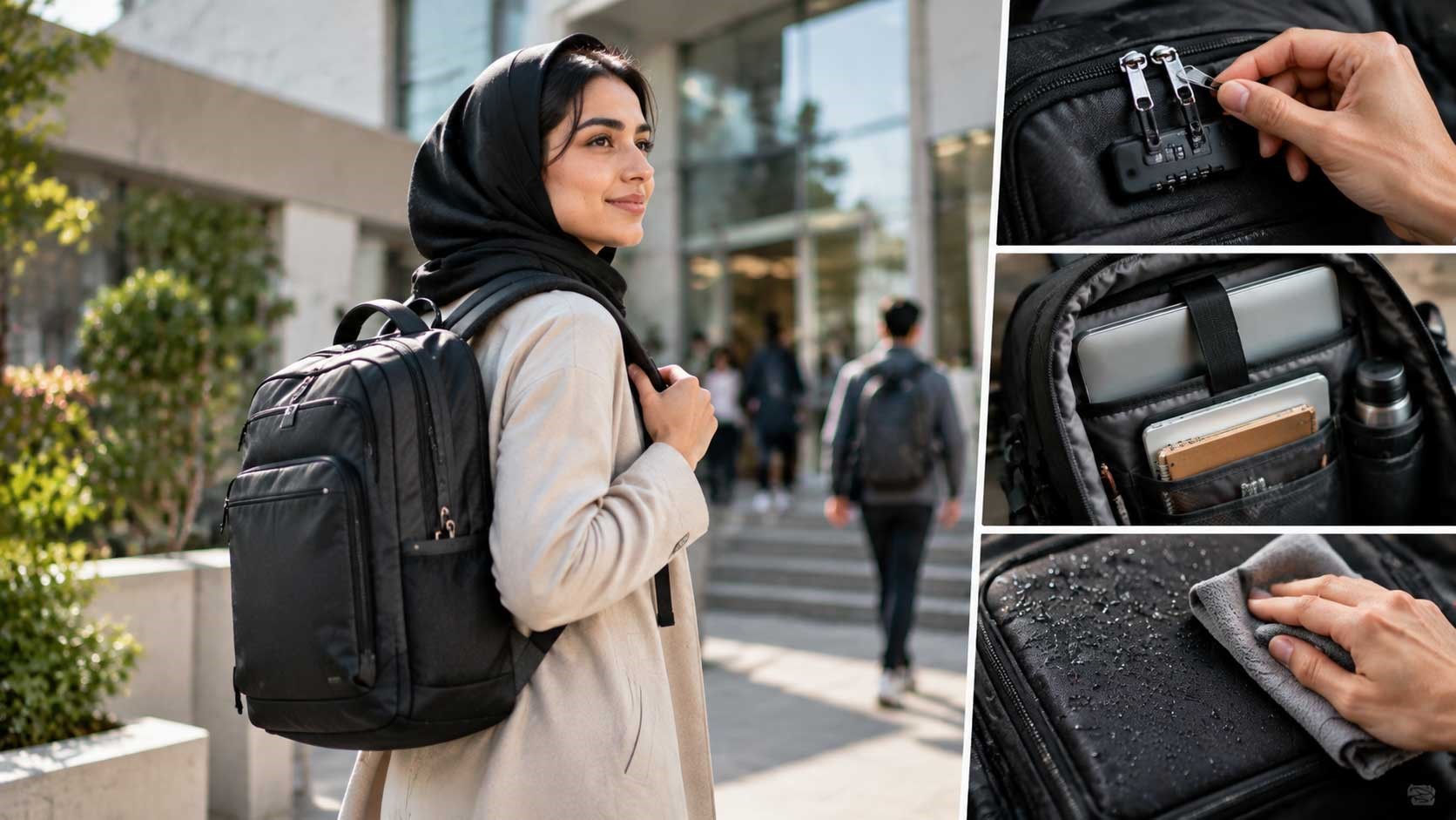 5 ویژگی مهم برای انتخاب کیف مناسب دانشگاه و محل کار