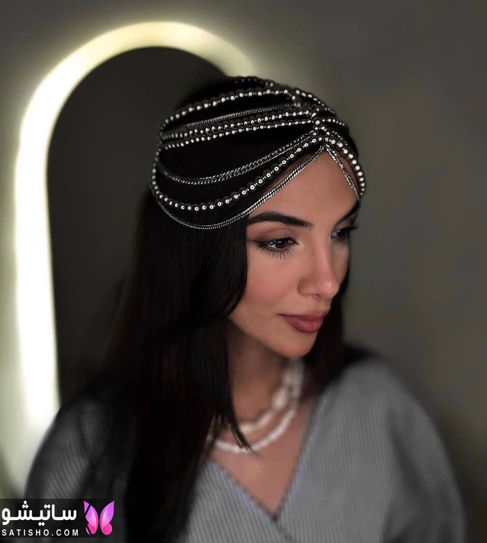 کلاه مجلسی مرواریدی کلاه مجلسی مرواریدی