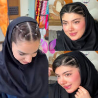 مدل مو برای مدرسه و زیر مقنعه – با مقنعه هم جذاب باش!